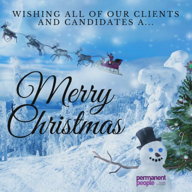 As the Big Man arrives tonight, all of the Team here at Permanent People would like to wish all of our Clients, Candidates & everyone we’ve worked with this year, a very Merry Christmas 🎄 

Here’s to a happy, healthy and productive 2024!

#christmas #rec2rec #recruitment #merrychristmas #nadoligllawen #festive #recruiterlife #xmas