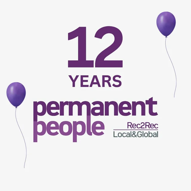 Today we celebrate PP turning 12 years old 🎈 

Back in 2013 we opened the doors for the first time, and since then have gone on to become a company that recruits all over the world 🌎 

We have an amazing team in place, and are super proud of what we’ve built over the years!!

Here’s to the next 12!! 

#rec2rec #recruitment #recruitmentagency #recruiterlife #birthday #permpeople